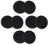 1.6inch (40mm) Foam Ear Pad Headphone Covers - 8 Pack