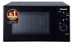 Panasonic 20 L Solo Microwave Oven (NN-SM25JBFDG,Black, Auto Cook Recipes, Epoxy Gray Cavity Coating)