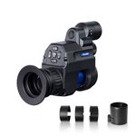 PARD Night Vision Monocular, Clip-on Night Vision Scope with Detachable IR 940nm, 380yds Range, IP67 Waterproof & WiFi for Wildlife Watching and Observation. NV007V2 Pro-940nm