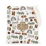 POFULL Brownie Troop Gift Scout Brownie Cosmetic Bag Scout Troop Gifts, Brownie Tote Bag