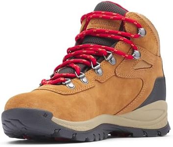 Columbia Women's Newton Ridge Plus Waterproof Amped, Elk/Mountain Red, 7.5 M US