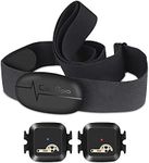 CooSpo Heart Rate Monitor Chest Strap Bike Cadence and Speed Sensor with Bluetooth Ant+ Dual Mode