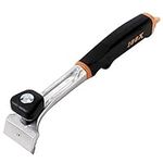 Warner Manufacturing Warner Tool 10018 50 MM (2") Carbide 100 X Soft Grip Scraper, w/Knob, Uses #813, 819 Blade, 2 Inch, Multicolor