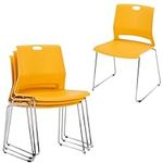 FULONG Stacking Chairs Set of 4, St