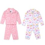 The Mom Store Baby Pajama Set Combo of 2 | 100% Cotton | Nightwear | Sleepwear for Newborn and for Kids | Soft | Comfortable | for Boys and Girls | 2-3 Years |