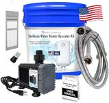 Allied Science Tankless Water Heater Flushing Kit with Steel Hoses, Mag Drive Pump, and 2-Gallon Bucket - Just Add Vinegar