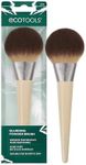 EcoTools Blurring Powder Makeup Brush, For Loose & Pressed Powder, Large Makeup Brush For All-Over Application, Fluffy, Synthetic Bristles, Eco Friendly, Cruelty-Free, & Vegan, 1 Count