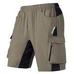 VAYAGER Men's Hiking Cargo Shorts L