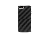 BlackStuff Genuine Carbon Fiber and Silicone Lightweight Phone Case Compatible with Iphone 7/8 Plus BS-2005