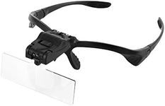 Headband Magnifier with LED Light, 