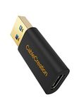 CableCreation USB Type C Female to USB Male Adapter, USB 3.1 5Gbps 3A Fast Charging, USB A to Type C Converter Compatible with Laptops, Oculus Quest Link,iPhone 15 Pro Max