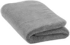 VIKING Microfiber Towel for Automotive, Car Drying Towel, Professional Towel for Car Cleaning Supplies, 1000gsm, Grey, 24 Inch x 24 Inch, 1 Pack