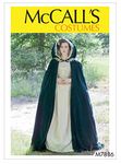 McCall's M7886MIS Women's Lined Cape Costume Angela Clayton, Sizes 4-22 Sewing Pattern