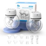 Bellababy Breast Pump,Portable Wireless Wearable Rechargeable Hands Free Breast Pump Electric with 4 Modes & 6 Levels
