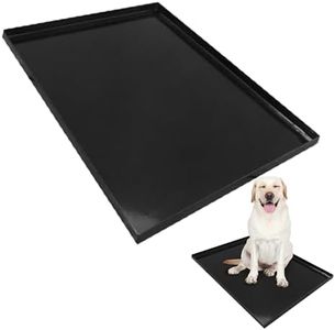 Ellie-Bo Replacement Metal Tray for Dog Cage Crate Medium 30-inch Black