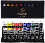 rubens Artist Oil Paint Set 10 Colors, 40ml Large Capacity Tubes Oil Color Paint for Canvas, Professional Oil Painting Colors, Landscape Colors Oil Based Paint Supplies for Artists, Beginners