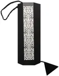 EROK Metal Wind Chimes,Sound Healing,Outdoor Hanging Soft Sounds Bells for Yard/Porch/Garden/Decor(Black)