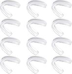 20 Pieces Reusable Athletic Sports Mouth Guards Protection for Kids and Adults