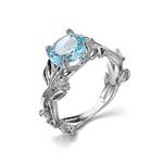 Newshe Jewellery Cz Engagement Rings