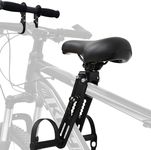 Fuutilake Kids Bike Seat & Armrest for Mountain Bikes,Kids Bike Seat,Bicycle Seat Toddler,Mountain Bikes Accessories Front Mounted Child Bike Seat for Children 2-5 Years (style A)