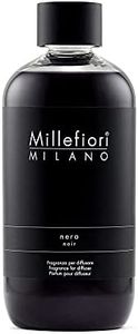Millefiori Milano Scented Reed Diffuser Refill | Nero | 250 ml 7REMNR