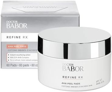 DOCTOR BABOR Refine RX AHA Peel Pads, Exfoliates to Remove Dead Skin and Promote Cell Renewal, Visibly Reduces Fine Lines and Wrinkles