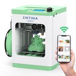 Entina Tina2S 3D Printers with WiFi Cloud Printing, Huge Models Library, Fully Assembled, Mini 3D Printer for Beginners and Kids with Auto Leveling, High Precision FDM 3D Printer for School, Home