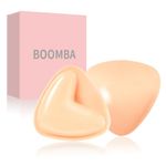 Boomba Bra Inserts Invisible Lift Inserts Double-Sided Sticky Bra Instantly Lift and Boost Suitable for All Cup Sizes, Love Color M, A/D