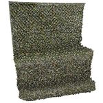 iunio Camouflage Netting Camo Net Blinds for Sunshade Camping Shooting Hunting Decoration (Green Brown Tree Camo, 6.5ftx5ft 2mx1.5m)