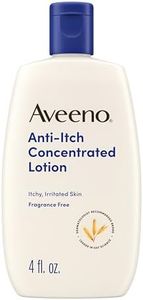 Aveeno Anti-Itch Concentrated Lotion with Calamine and Oat, Skin Protectant for Fast-Acting Itch Relief from Poison Ivy, Insect Bites, Chick Pox, and Allergic Itches, 4 fl. oz