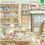 Museums & Galleries 2025 Square Wall Calendar - Brambly Hedge Designs - Jill Barklem Illustrations - Eco-Friendly - Made in the UK