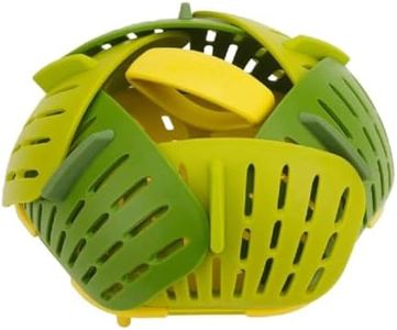 Joseph Joseph Bloom Folding Steamer Basket for Vegetables, Green