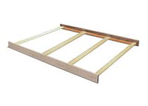 Full Size Conversion Kit Bed Rails for Sorelle Alex, Couture, Finley, Florence, Jaden Lee, Montgomery, Napa, Providence, Shaker, Sophia, Torino, Verona, Vicki, Vista Cribs (Heritage Fog)