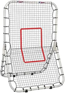 Franklin Sports MLB Pro Baseball Rebounder Net - Baseball + Softball Pitchback Net + Fielding Trainer - Bounce Back Net for Fielding + Throwing Practice