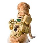 AIWAI Tactical Dog Harness with Pou