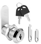 Litensh 35mm Security Mailbox Lock, Letter Post Box Lock, Cabinet Drawer Cam Lock, Toolbox Door Cupboard Locks with Keys (1, 35mm)