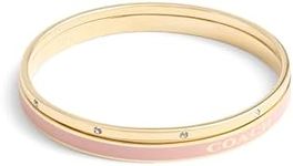 COACH Signature Bangle Bracelet Set, One Size, Brass, no gemstone