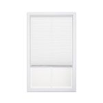 DEZ Furnishings QCWT250480 Cordless Light Filtering Cellular Shade, 25W x 48H Inches, White