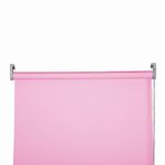 Apex Furnishings Roller Blinds Thermal Insulated Darkening Blackout Roller Blind Trimmable- Perfect for Home and Office Windows - Pink 120cm x 165cm