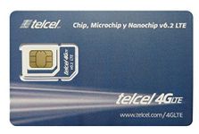 Telcel Mexico Prepaid SIM Card with 2GB Data and unlimited Calls and SMS for 26 days