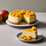 Andy Anand Luxurious 9" Mango Cake, Gift Boxed - Freshly Baked, Rich and Moist, Unique Flavor, Amazingly Delicious, Traditional Recipe Perfect for Celebrations, Divine Taste (2.6 lb)