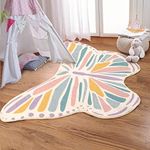 Lukinbox Butterfly Kids Rugs for Gi