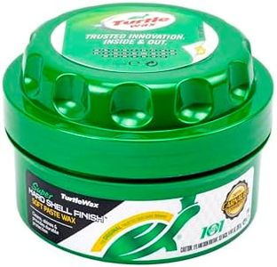 Trutle Wax TURTLE WAX TW53190 Cera Super Hard Shell, Escudo Protector 12 Meses, Mejora Brillo y Protección, 397 g, Pasta