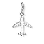 Thomas Sabo Women Charm Pendant Airplane Charm Club 925 Sterling Silver 0030-001-12