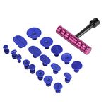 GOTOTOP T-Handle Car Body Dent Repair Tools, Paintless Automobile Dent Removal Repair Kits with 18Pcs Puller Tabs