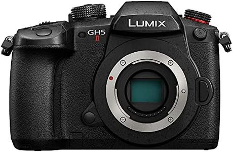 Panasonic LUMIX GH5M2, 20.3MP Mirrorless Micro Four Thirds Camera with Live Streaming, 4K 4:2:2 10-Bit Video, Unlimited Video Recording, 5-Axis Image Stabilizer DC-GH5M2 Black