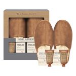 Baylis & Harding The Fuzzy Duck Bergamot, Hemp & Sandalwood Men's Luxury Slipper Gift Set - Vegan Friendly (Pack of 1)