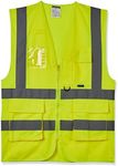 Portwest Men's Executive Vest, Yellow, Medium UK