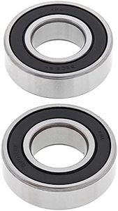 All Balls Racing 25-1571 Wheel Bearing Kit Compatible with/Replacement for Harley & Kawasaki - Contains 2 Ball Bearings