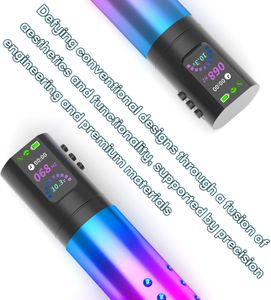 POSEIDON Wireless Tattoo Pen Kit – Professional Rotary Machine